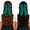 Hunter Green, variant on Back to School Signature Long Tail Grosgrain Hair Bows 2 Pack with Alligator Clips, Navy