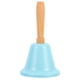 thumbnail image 3 of Metal Bell for Desk Metal Bell Clear Crisp Sound Production 12.00X6.30X6.30CM Iron Wood Zinc Alloy 1Pack, 3 of 4