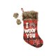 thumbnail image 2 of Teissuly Christmas Stocking Tree Decoration with Pompom Ball Festival Party Ornament Teissuly WER202310236653, 2 of 4