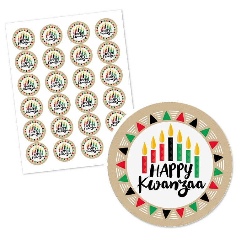  Big Dot of Happiness Happy Kwanzaa - African Heritage