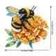 thumbnail image 2 of Pintura acrílica de diamantes para decoración del hogar, colgante con pintura de diamantes de abeja Animal, 2 of 9