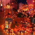 thumbnail image 3 of Luces de Halloween naranjas, batería LED, 8 modos, cadena de luces, interior, exterior, fiesta de Halloween, Navidad, dormitorio, decoración de Patio, 3 of 4