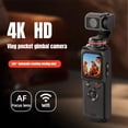 thumbnail image 4 of Cámara de Acción Estabilizada con Gimbal 4K 120FPS de Tres Ejes, Cámara de Vlog de Bolsillo de Mano, Enfoque Automático Rápido para Rostro y Seguimiento de Objetos, 4 of 9