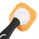 thumbnail image 4 of Small Pet Slicker Brush Rabbit Clean Grooming Brush with 360 Rotating Head Removes Floating and Loose HairOrange Head White Handle, 4 of 5