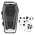 thumbnail image 2 of Bluetooth Helmet Headset, Noise Reduction Voice Helper Motorcycle Bluetooth Headset IPX6 Waterproof GPS Navigation HiFi Stereo Sound  for Ski for Motorcycle, 2 of 7