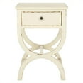 thumbnail image 2 of Home Square Poplar Wood Night Table in Distressed Vanilla - Set of 2, 2 of 2