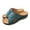 Blue -- Women Sandals Savings 2024 Prime Deals, variant on Women's Platform Wedge Comfort Cross Strap Slide Sandals-Orthopedic Sandals Walking Sandals Breathable holes Arch Support Footbed Indoors Or Outdoors Slip On Shoes