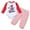 Red-1, variant on Baby Boys First Birthday Outfits One Year Old Birthday Clothes Long Sleeve Romper with Pants Fall Winter Infant Boys Outwear