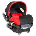 Baby Trend Ally 35 lbs Newborn Rear Face Car Seat with Base, Mars Red