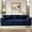 Blue, variant on 71" Corduroy Boneless Loveseat Sofa, Modern 3-Seater Cloud Couch with Memory Foam & 3 Pillows, No Assembly Required