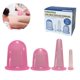 thumbnail image 2 of 4pcs Copa de vacío de silicona Anti celulitis Copa de vacío Juegos de terapia de ventosas Copa de ventosas de silicona Copas de masaje facial y corporal para el tratamiento de la celulitis,11 kaili Sencillez, 2 of 5