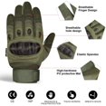 thumbnail image 2 of Guantes de Moto JAMW Ligeros y Cómodos Grado A Verde Militar Talla M, 2 of 5