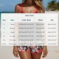 thumbnail image 3 of Otvok Two Piece Tankini Swimsuits for Women High Waist Bathing Suit with Shorts Athletic Swimwear Beach Swimdress, 3 of 6