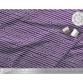 thumbnail image 3 of Soimoi Purple Cotton Voile Fabric Triangle & Line Geometric Print Sewing Fabric Yard 56 Inch Wide, 3 of 3