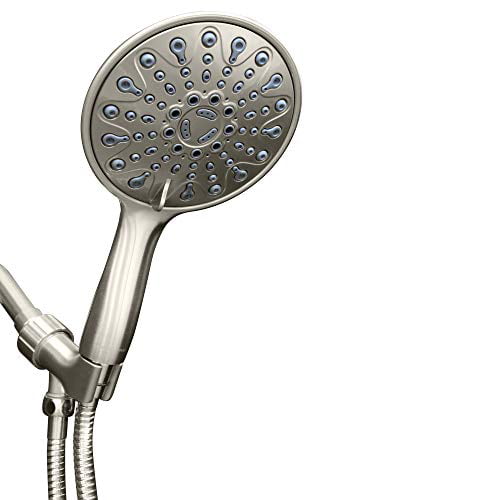 ShowerMaxx 6 Spray Settings 5 inch Hand Held Shower Head Luxury Spa Series 