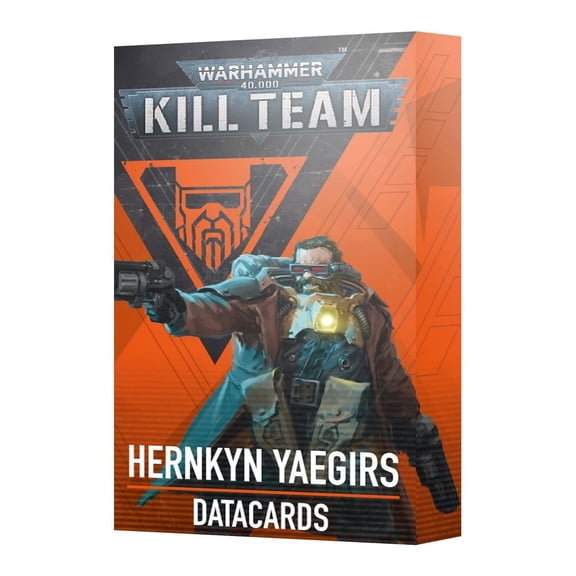 Warhammer 40K Kill Team: Datacards: Hernkyn Yaegirs GWS 103-80