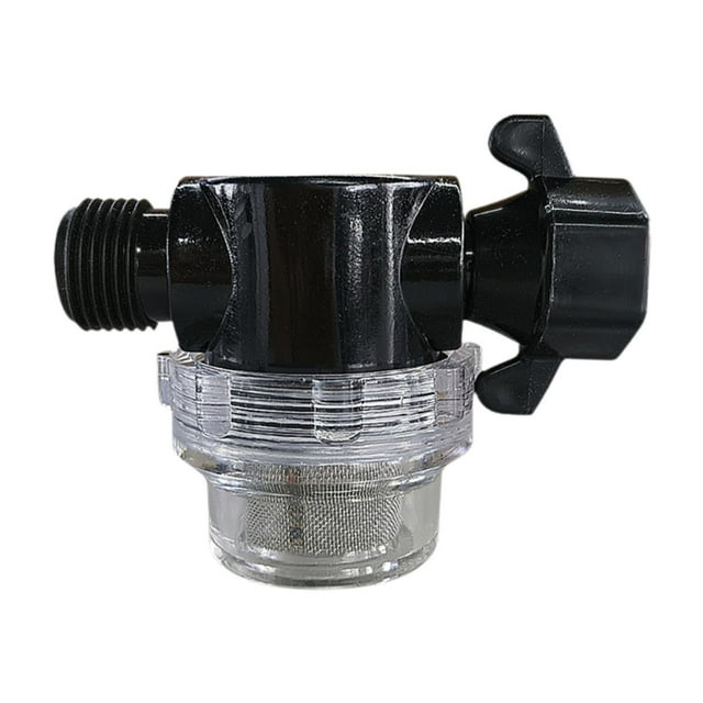 Tnarru Pulvérisateur à Torsion, Pompe à Eau RV, Design Clair, Filtre en Ligne pour Laveur de Sol 20mm