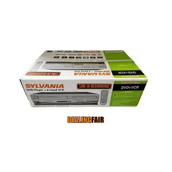 Sylvania DV220SL8 Tunerless Dual Deck DVD Player/VCR Combo Player