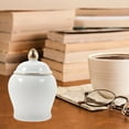 Simple Tea Ad Chic Ceramic Tea Canister with Lid for Home Use Simple and Kitchen ...