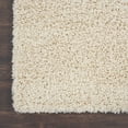 thumbnail image 4 of Nourison Amore Solid Cream 5'3" x 7'5" Area Rug, (5x7), 4 of 7