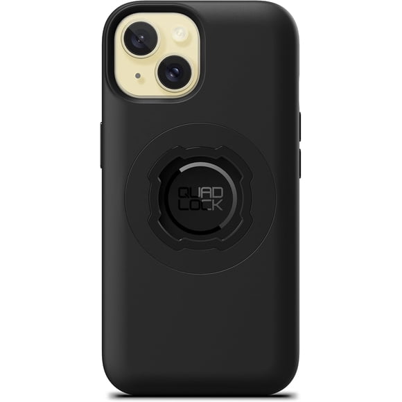 Funda Quad Lock MAG para iPhone 15 negra
