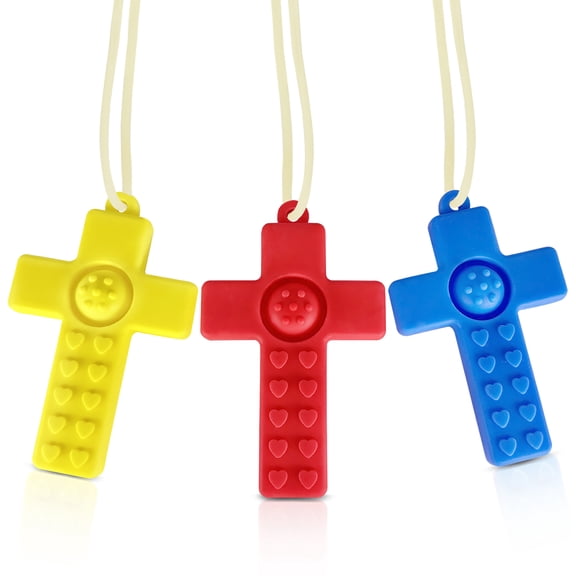 3 Pack Soft Silicone Babies Teething Toys for Kids, Teething Toys for Child 6-36 Months - Boys Girls Kids Chew Toys