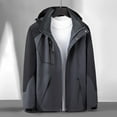 thumbnail image 4 of Sudaderas informales para hombre, camisetas atléticas simples de manga larga, chaqueta fina de una sola capa, ropa holgada para uso diario, 4 of 5
