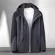 thumbnail image 4 of Sudaderas informales para hombre, camisetas atléticas simples de manga larga, chaqueta fina de una sola capa, ropa holgada para uso diario, 4 of 5