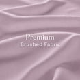 thumbnail image 3 of Swift Home Ultra Soft Solid Duvet Cover Set, Queen, Lanvender, 3 of 6