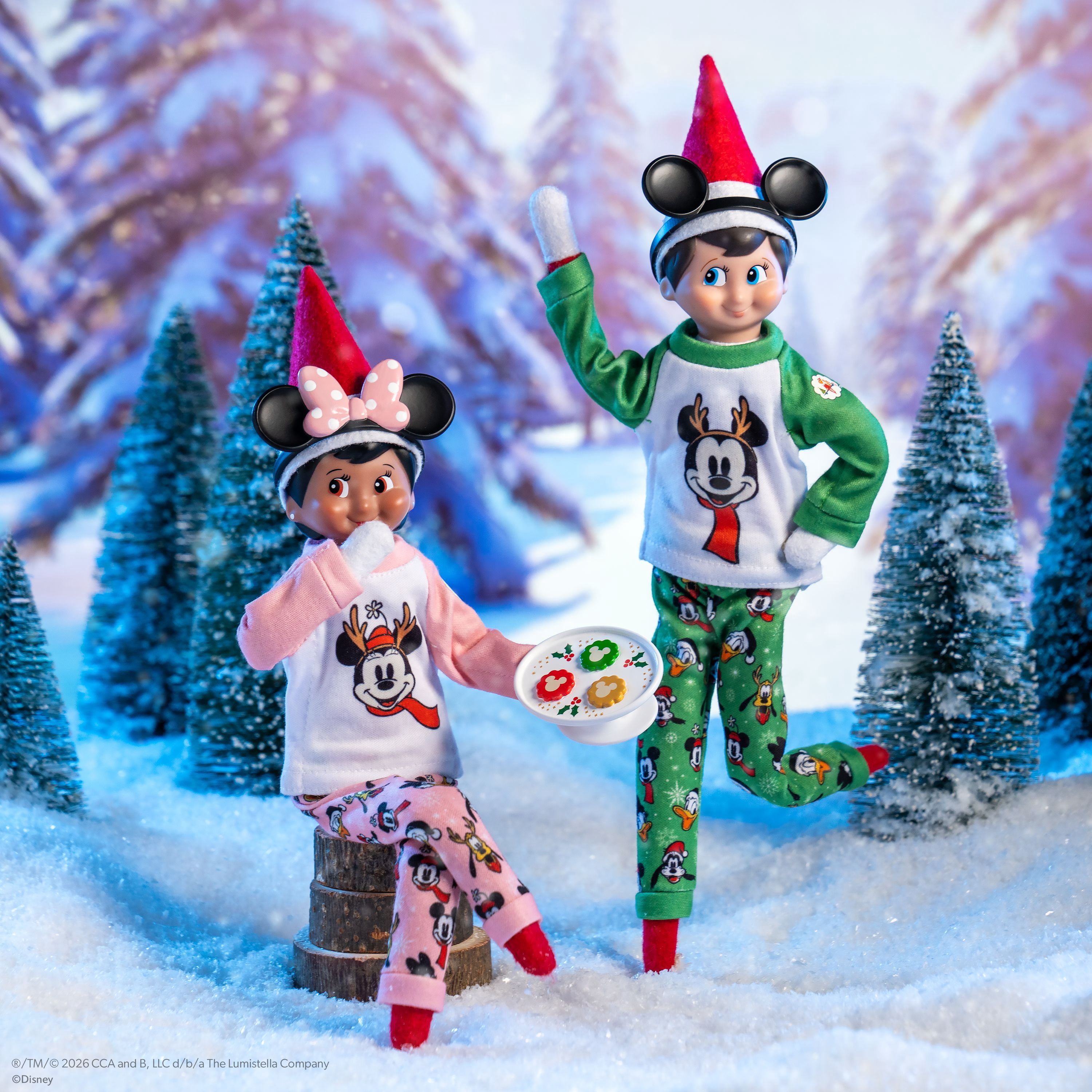 Claus Couture® Cookies for Santa Elf PJ Set