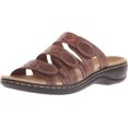 thumbnail image 1 of Sandalia Slide Leisa Cacti para Mujer Clarks Marrón Talla 9.5 US, 1 of 5