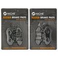 thumbnail image 1 of Niche Semi-Metallic Brake Pad Set for Kawasaki KLR650 Motorcycle MK1002720, 1 of 8