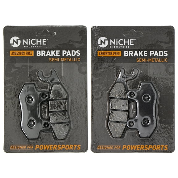 Niche Semi-Metallic Brake Pad Set for Kawasaki KLR650 Motorcycle MK1002720
