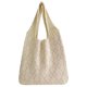 thumbnail image 1 of Mochila Hobo Hueco Bolso Estética Ganchillo para Mujeres, 1 of 9