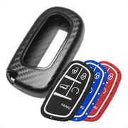TANGSEN Smart Key Fob Personalized Case Protective Cover Compatible with DODGE RAM for JEEP CHEROKEE 3 4 5 Button