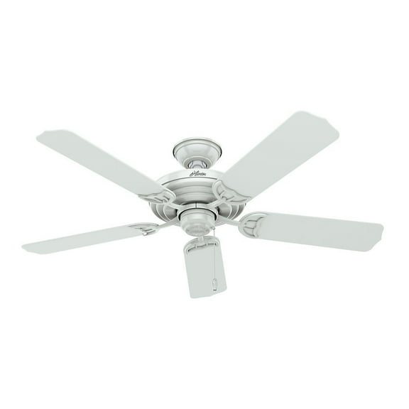 Hunter Sea Air Indoor/Outdoor Ceiling Fan - Pull Chain Control - 52 in, White
