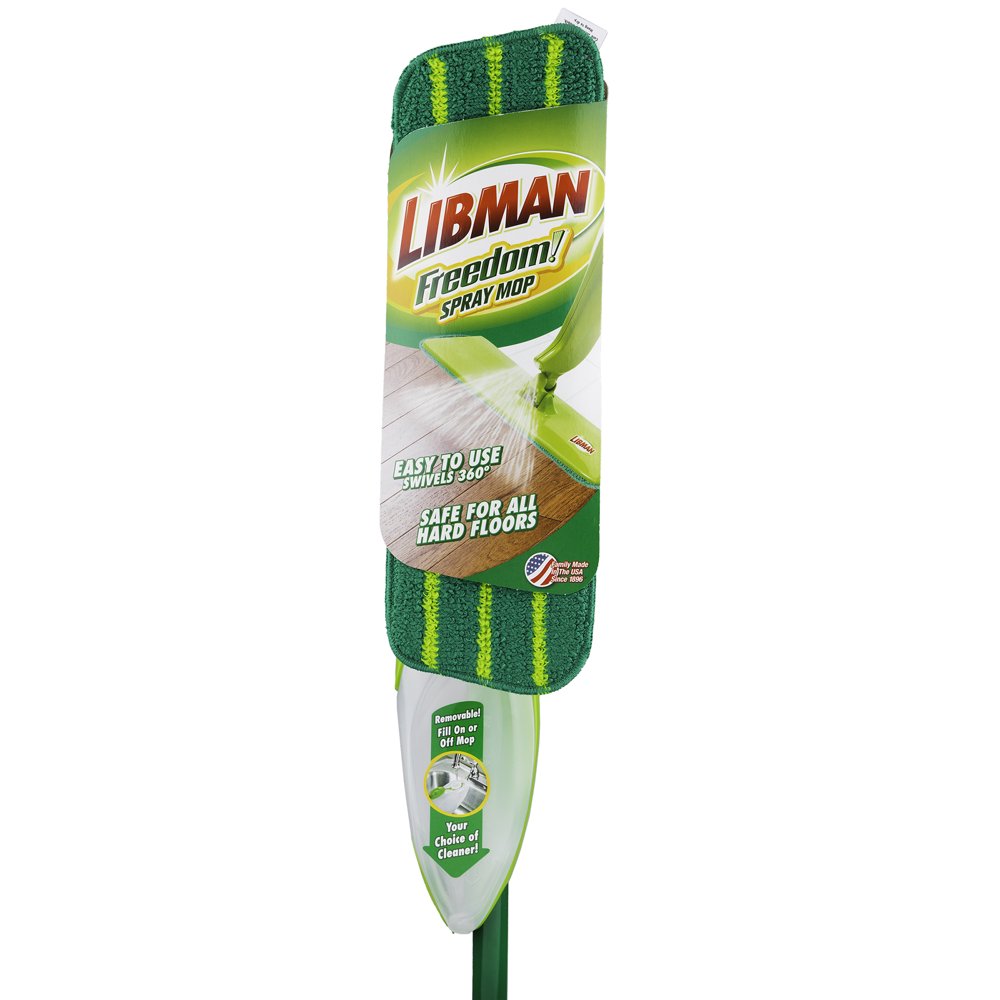 The Libman Freedom Spray Mop offers an easy and effective way to clean