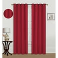 thumbnail image 1 of Jacquard Blackout Panel W 8 Grom (Linea) (Red) (84)- Set of 2, 1 of 1