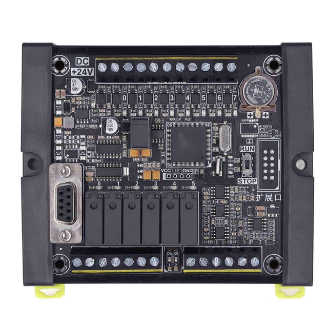 Programmable Logic Controller PLC Industrial Control Board Module with Analog FX3U‑14MR 24V