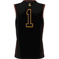 thumbnail image 3 of Youth GameDay Greats Black #1 Loyola Chicago Ramblers Lightweight Basketball Jersey, 3 of 4
