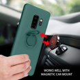 thumbnail image 5 of Samsung S9 Plus Case, DUEDUE Liquid Silicone Soft Gel Rubber Slim Cover with Ring Kickstand |Car Mount Function, 5 of 5