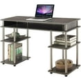 thumbnail image 3 of Pemberly Row Bureau d'Écriture Moderne, Fini Bois Gris Charbon, 3 of 6