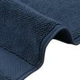 thumbnail image 4 of Organic Cotton Feather Touch Quick Dry 650 GSM Bath Mat, Insignia Blue 20"X33", 4 of 7