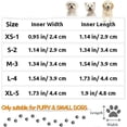 thumbnail image 3 of 4Pcs Pet Dog Sports Puppy Booties Sandals Mesh Shoes Dog Shoes for Small Dogs Boots, Breathable Dog Booties PawProtector for Hot Pavement WinterSnow Hiking Booties, 3 of 7