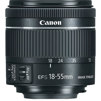 Canon EF-S 18-55mm f/3.5-5.6 IS II Zoom Lens with Autofocus