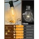 thumbnail image 5 of Guirnalda de luces solares para exteriores de 100 pies con control remoto, luces de patio para exteriores con energía solar recargable por USB, temporizador de panel solar de 3,5 W, bombillas ST38 reg, 5 of 6