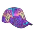 thumbnail image 3 of Haiem Elephant in Tribal Style Baseball Cap Dad Hat Cotton Soft Adjustable Fashion Hats for Men Women Unisex Style Headwear, 3 of 9