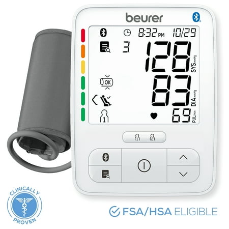 Beurer Deluxe 600 Upper Arm Blood Pressure Monitor with Bluetooth