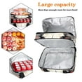 thumbnail image 5 of RATGDN Lunch Bag for Women Insulated Black Bat Lunch Bags Work Picnic, 5 of 8
