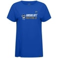 thumbnail image 2 of Women's-Levelwear  Royal Kansas City Royals Influx 8-Bit Baseball T-Shirt, 2 of 3